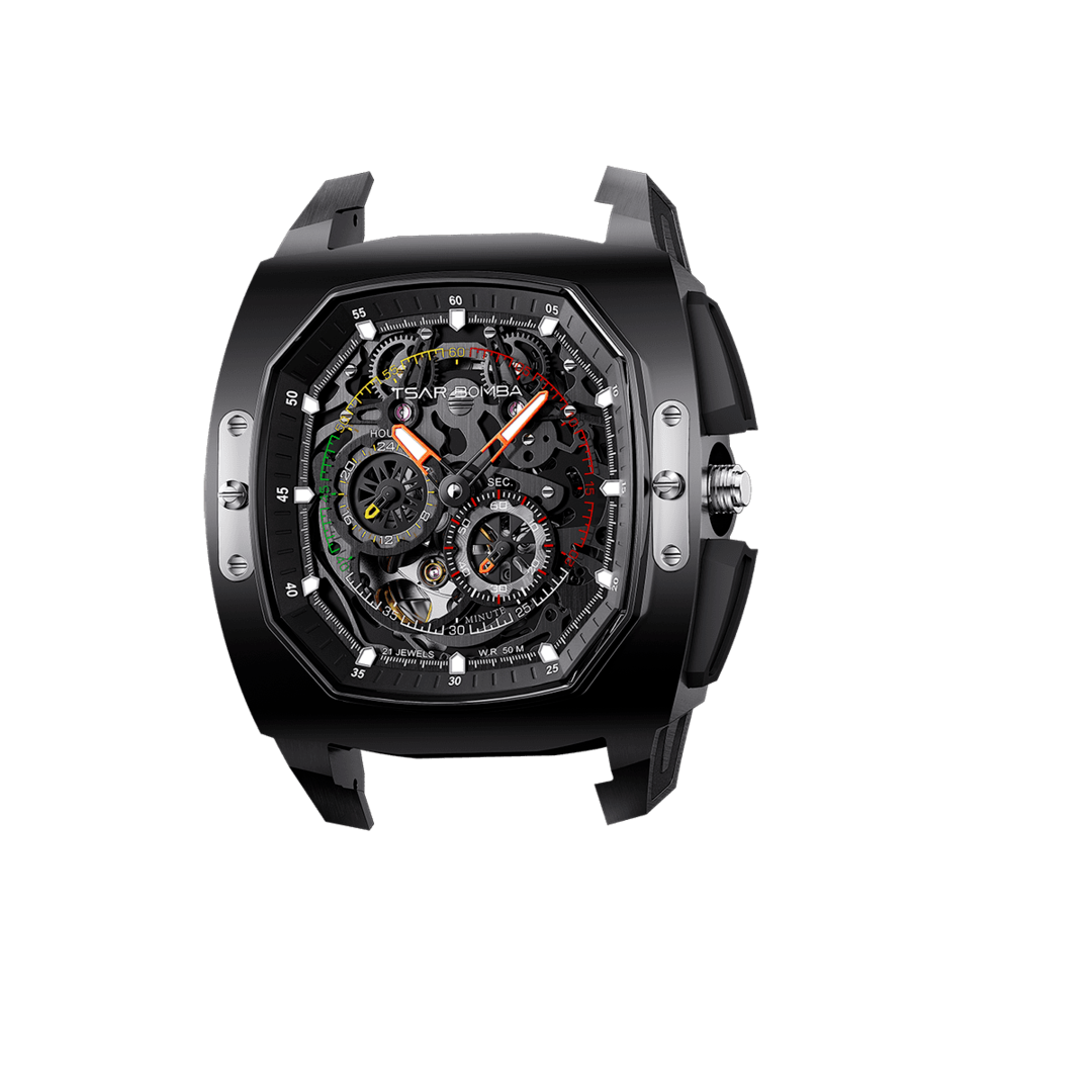 Tsarbomba Dark Matter Custom Watch Kit Mechanical Timepiece