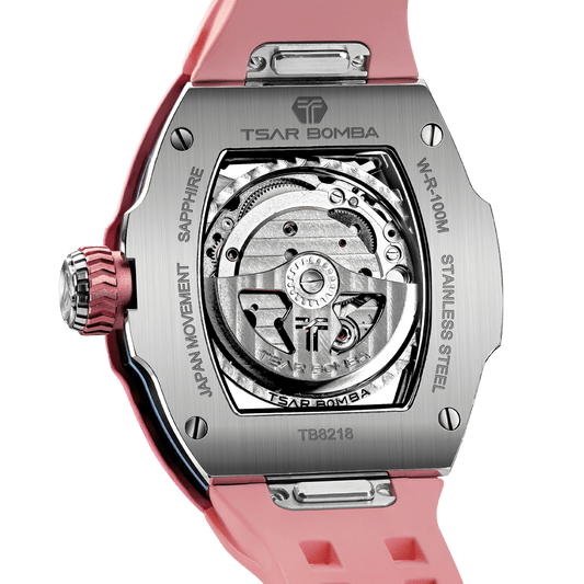 Tsarbomba Atomic TB8218 Women's Automatic Watch Interchangeable Strap