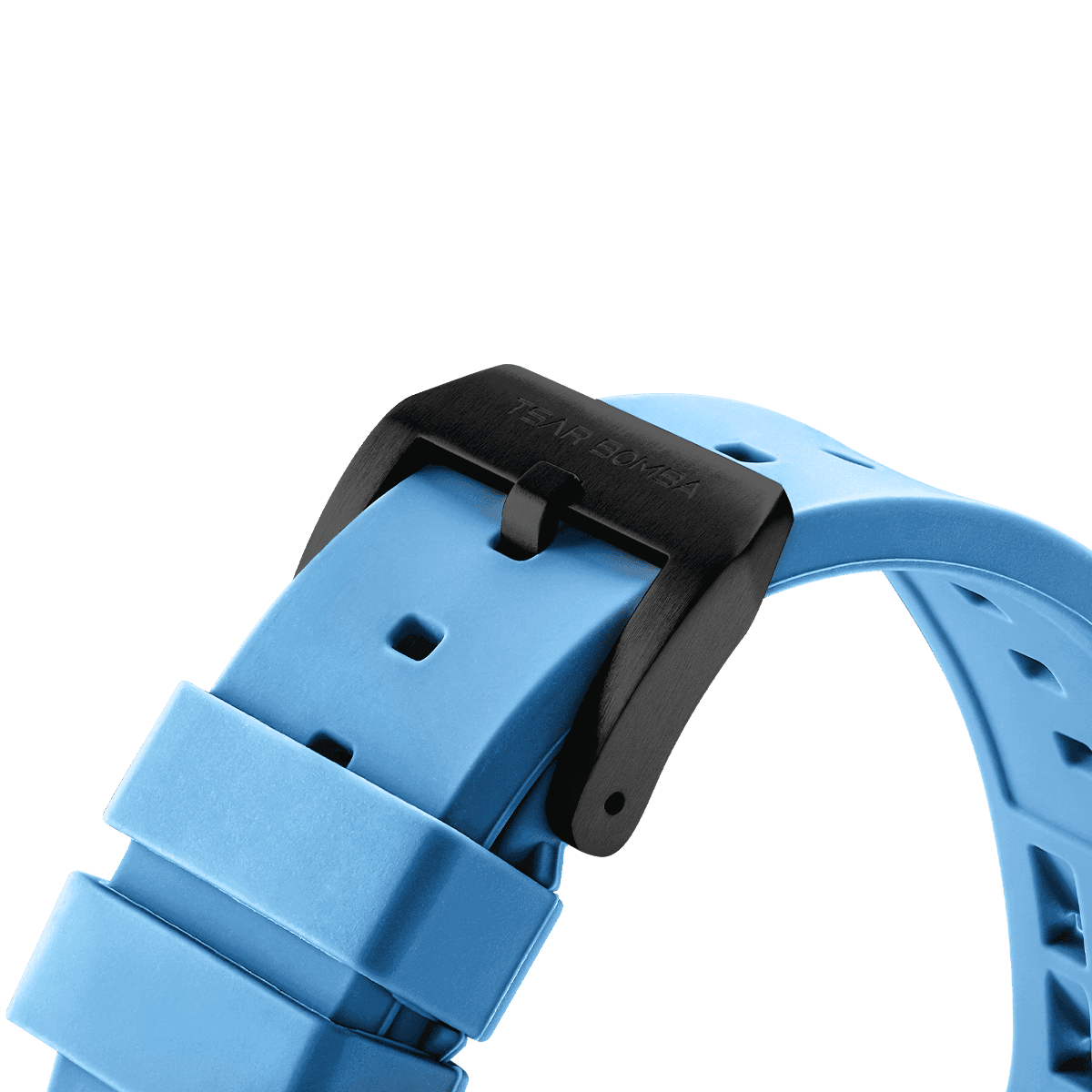 Tsarbomba TB8210 and TB8211 Replacement Watch Strap Quick-Release Fluororubber