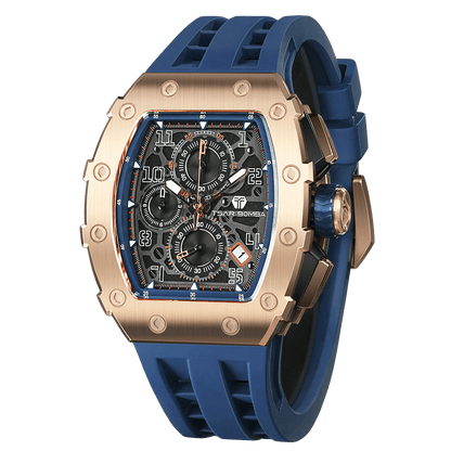 Tsarbomba Elemental TB8204Q Stainless Steel Quartz Chronograph Watch