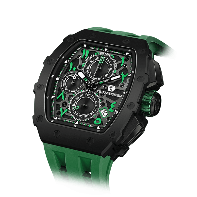 Tsarbomba Elemental TB8204Q Stainless Steel Quartz Chronograph Watch