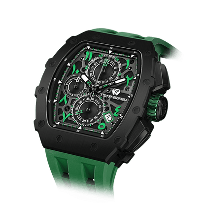 Tsarbomba Elemental TB8204Q Stainless Steel Quartz Chronograph Watch
