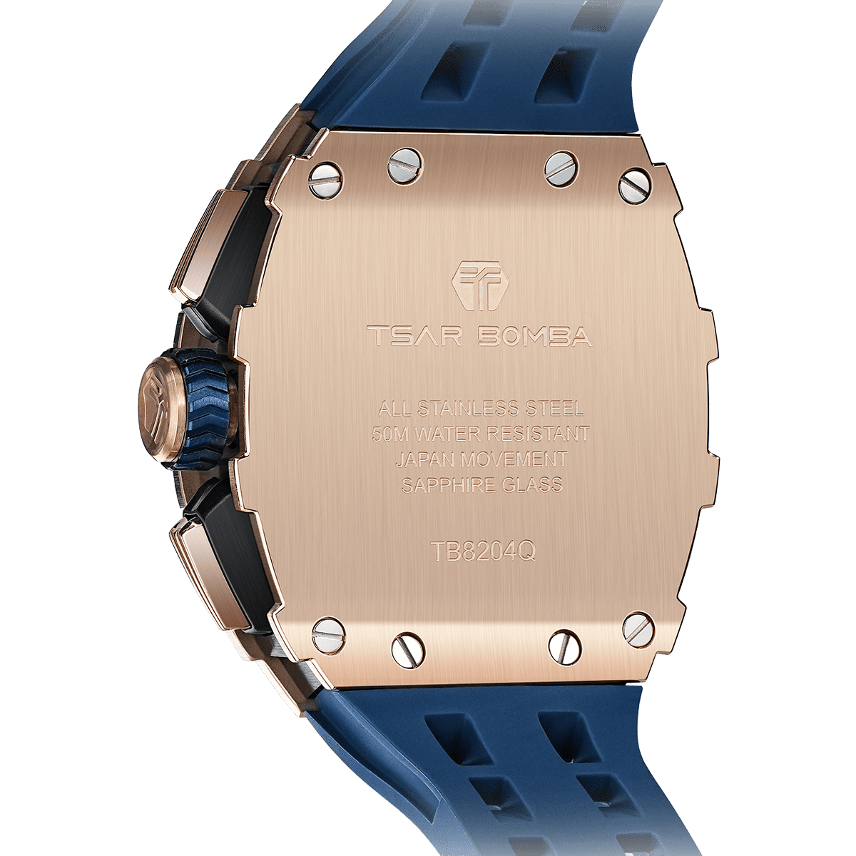 Tsarbomba Elemental TB8204Q Stainless Steel Quartz Chronograph Watch