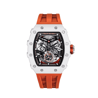 Tsarbomba Elemental TB8208C Men's Automatic Luxury Ceramic Wristwatch