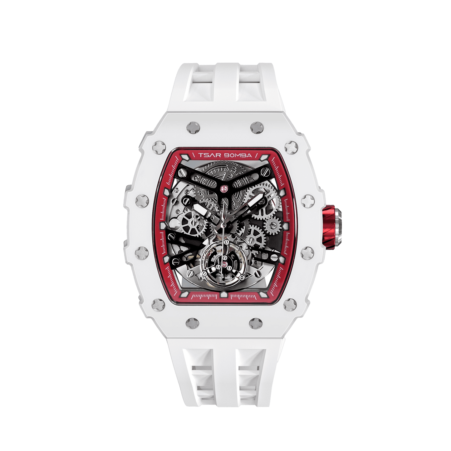 Tsarbomba Elemental TB8208C Men's Automatic Luxury Ceramic Wristwatch