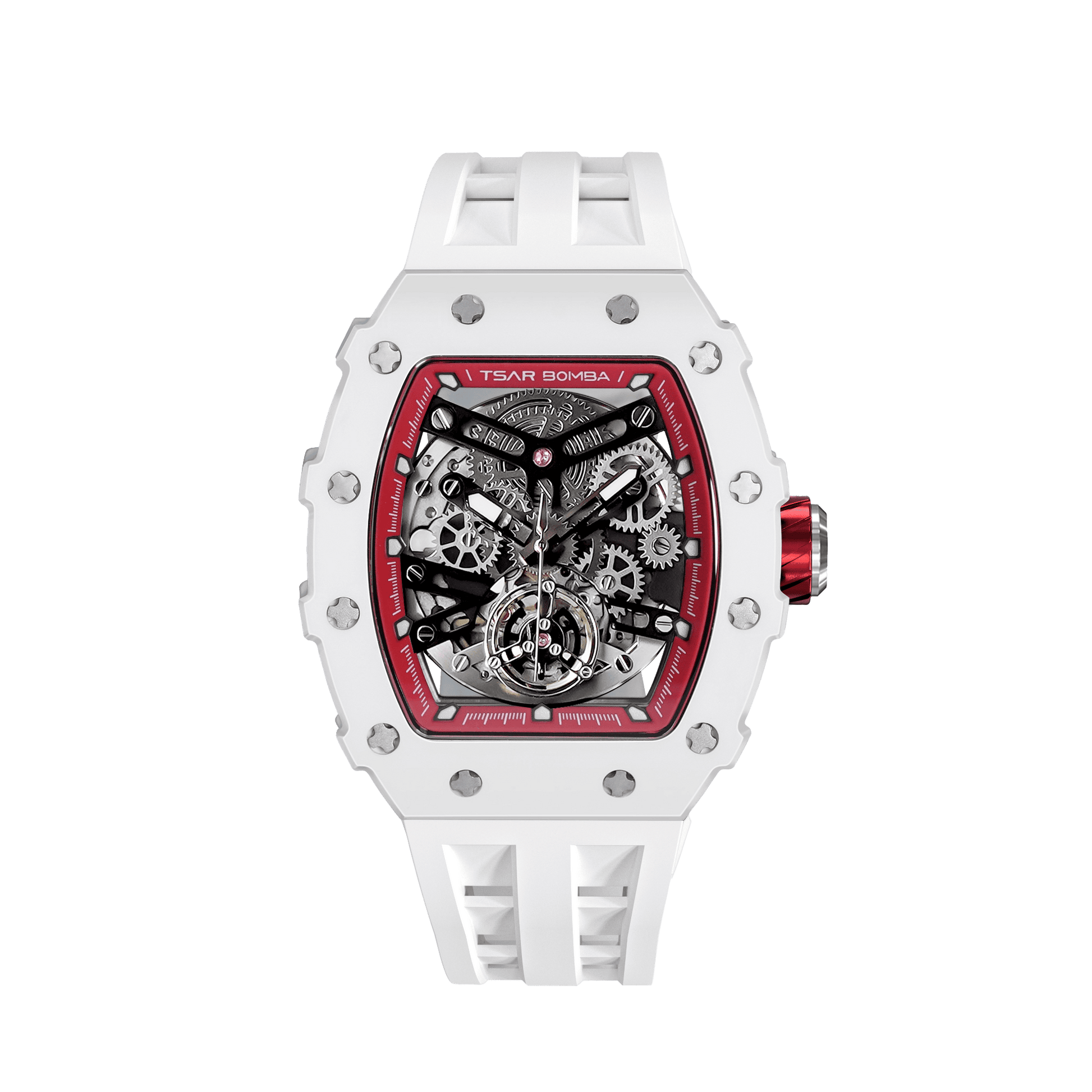Tsarbomba Elemental TB8208C Men's Automatic Luxury Ceramic Wristwatch