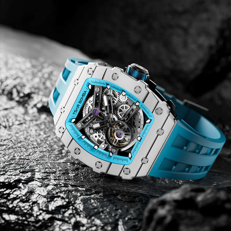 TSAR BOMBA TB8208CF Elemental Automatic Watch Carbon Fiber