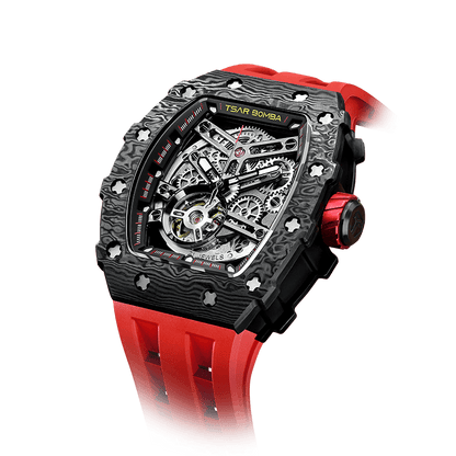 Tsarbomba Elemental TB8208CF Carbon Fiber Automatic Men's Watch