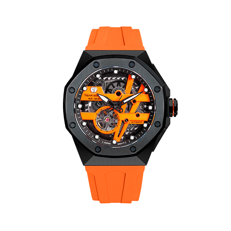 Tsarbomba TB8803A Automatic Skeleton Sports Watch