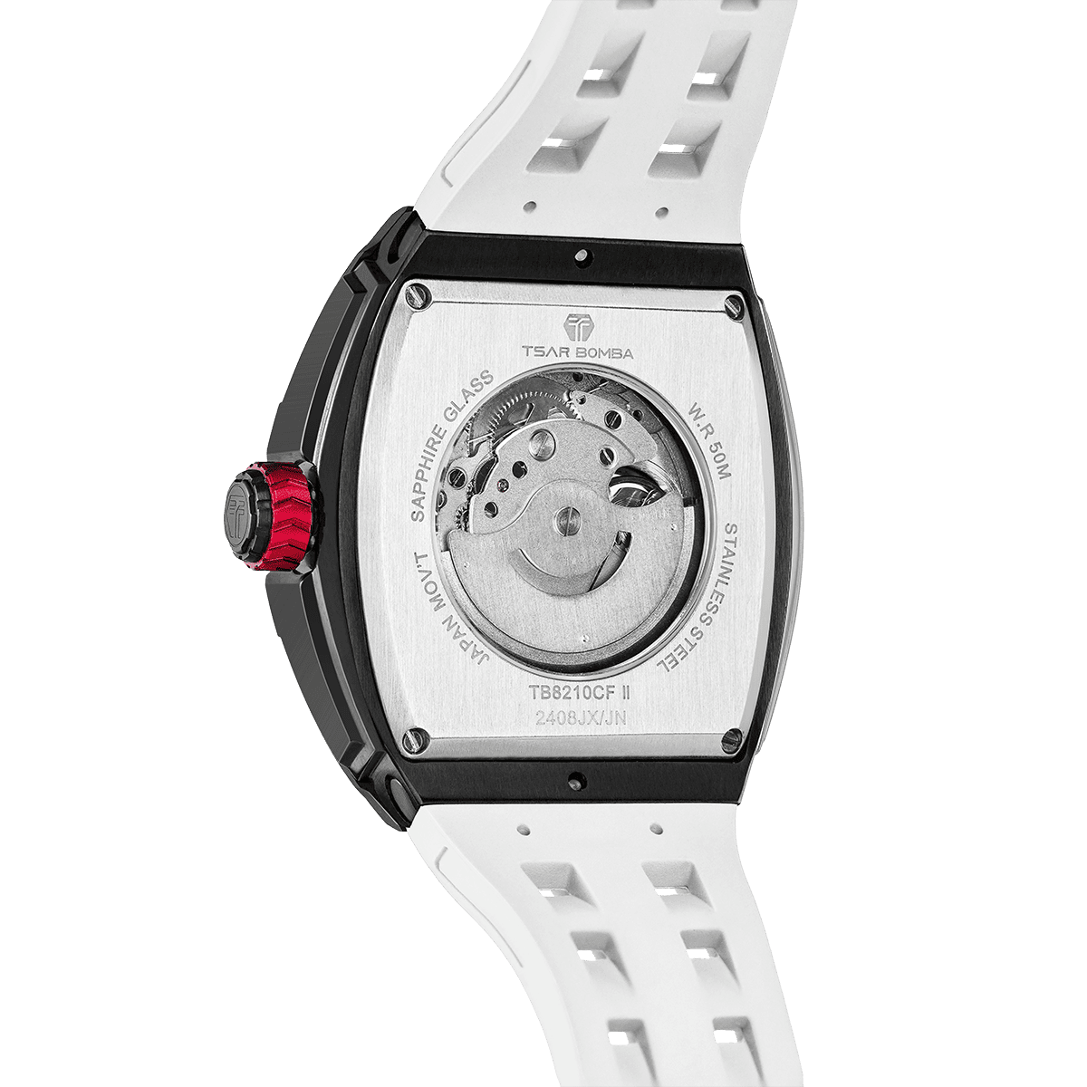 Tsarbomba Elemental TB8210CF Mechanical Carbon Fiber Watch
