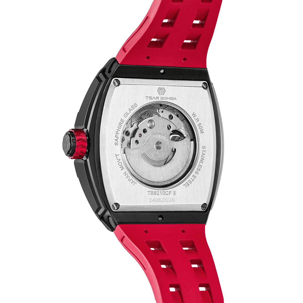 Tsarbomba Elemental TB8210CF Mechanical Carbon Fiber Watch