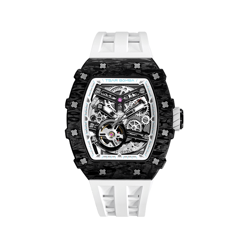 TSAR BOMBA TB8208CF Elemental Automatic Watch Carbon Fiber