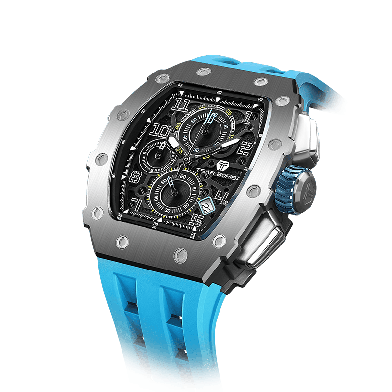 Tsar Bomba Elemental TB8204Q Quartz Watch Stainless Steel Case