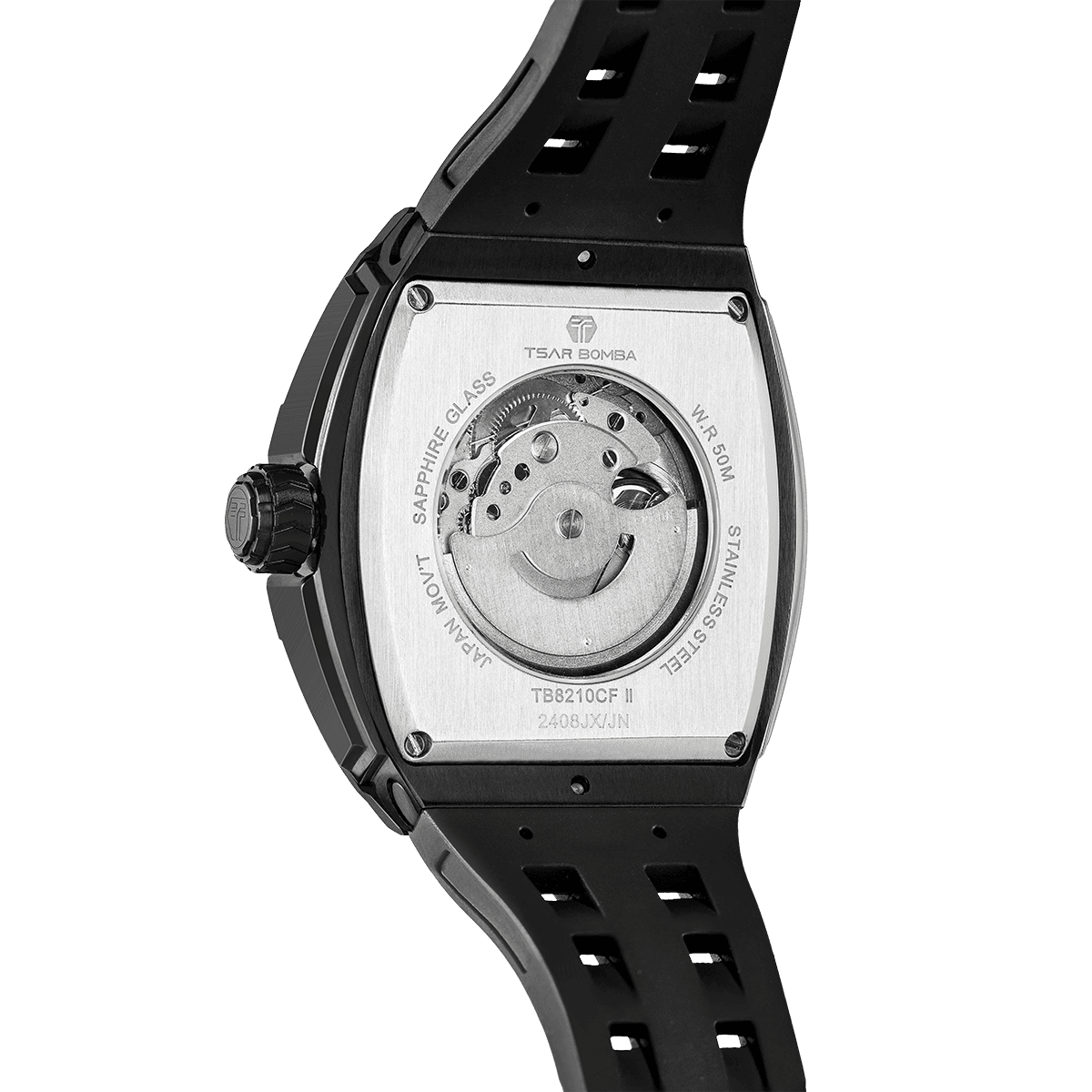 Tsarbomba Elemental TB8210CF Mechanical Carbon Fiber Watch