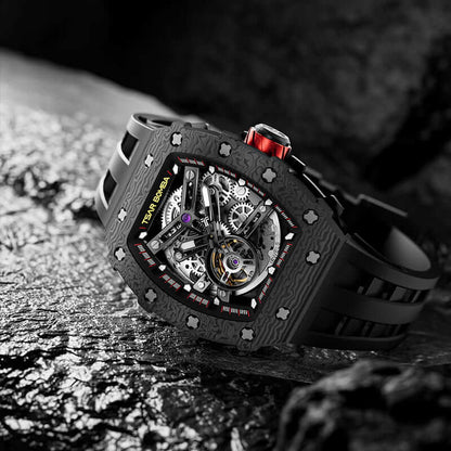TSAR BOMBA TB8208CF Elemental Automatic Watch Carbon Fiber