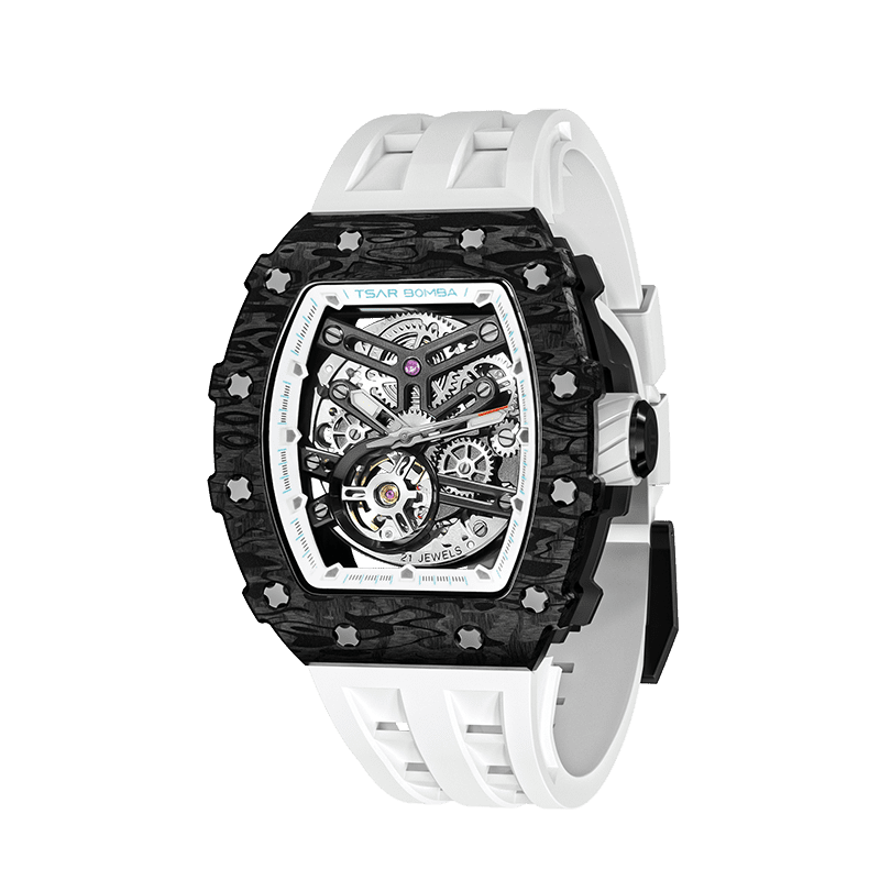 TSAR BOMBA TB8208CF Carbon Fiber Automatic Mechanical Watch