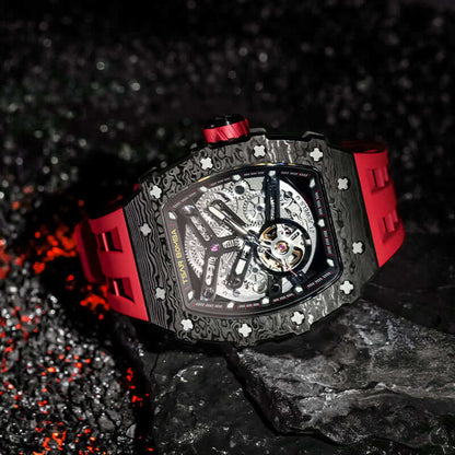 TSAR BOMBA TB8208CF Elemental Automatic Watch Carbon Fiber