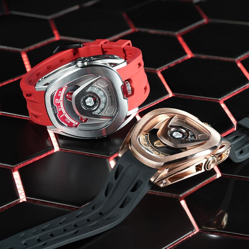 Tsarbomba Reactor TB8213 Automatic Mechanical Stainless Steel Watch