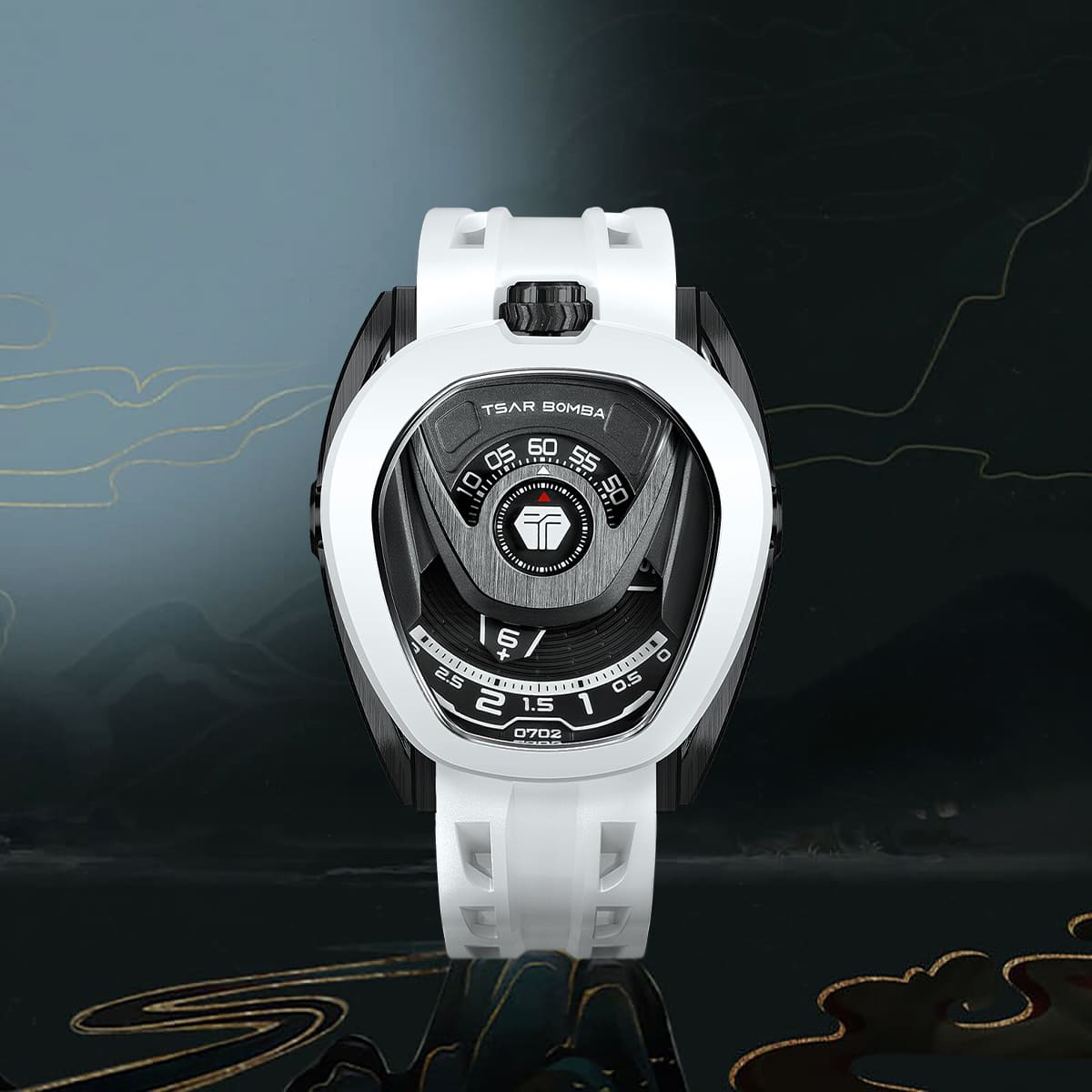 Tsarbomba Reactor TB8213 Automatic Mechanical Stainless Steel Watch
