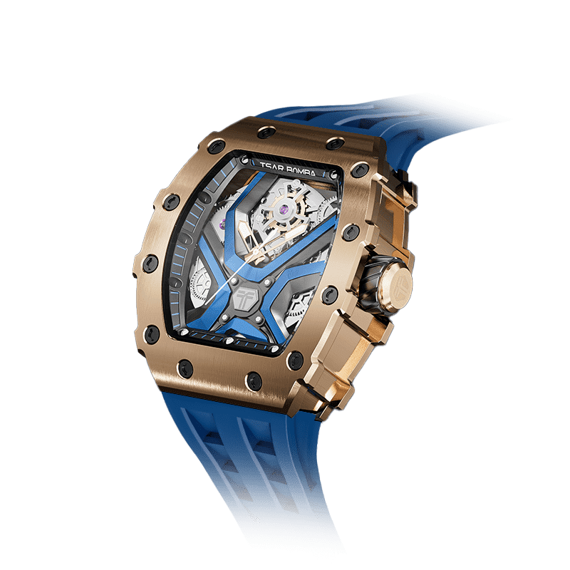 TSAR BOMBA Elemental-TB8206A Men's Tonneau Automatic Sport Watch