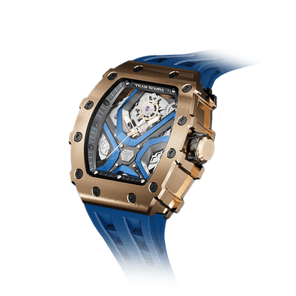 TSAR BOMBA Elemental-TB8206A Men's Tonneau Automatic Sport Watch