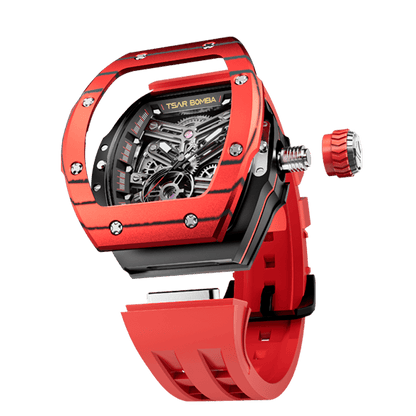 Tsarbomba Atomic TB8218 2-in-1 Automatic Interchangeable Bezel Watch