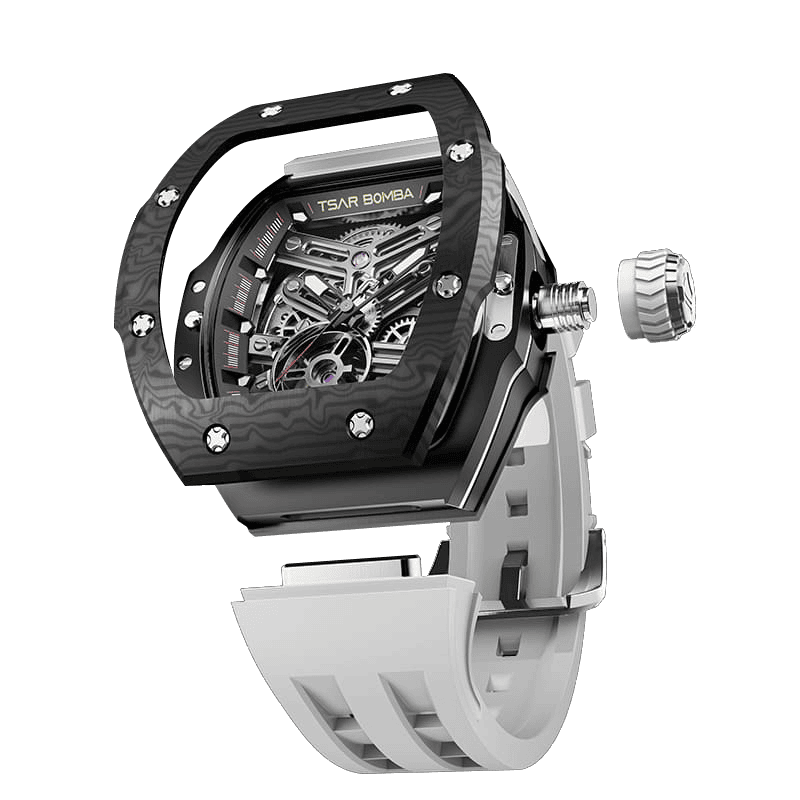 TSAR BOMBA Atomic TB8218 Interchangeable Automatic Watch 7-in-2 Set
