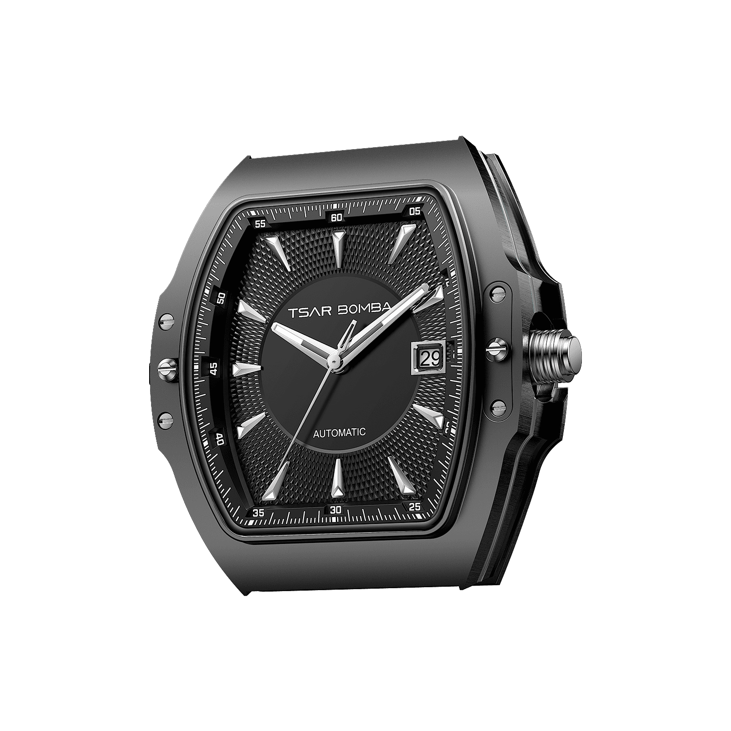 Tsarbomba Atomic Interchangeable Watch Head Stainless Steel