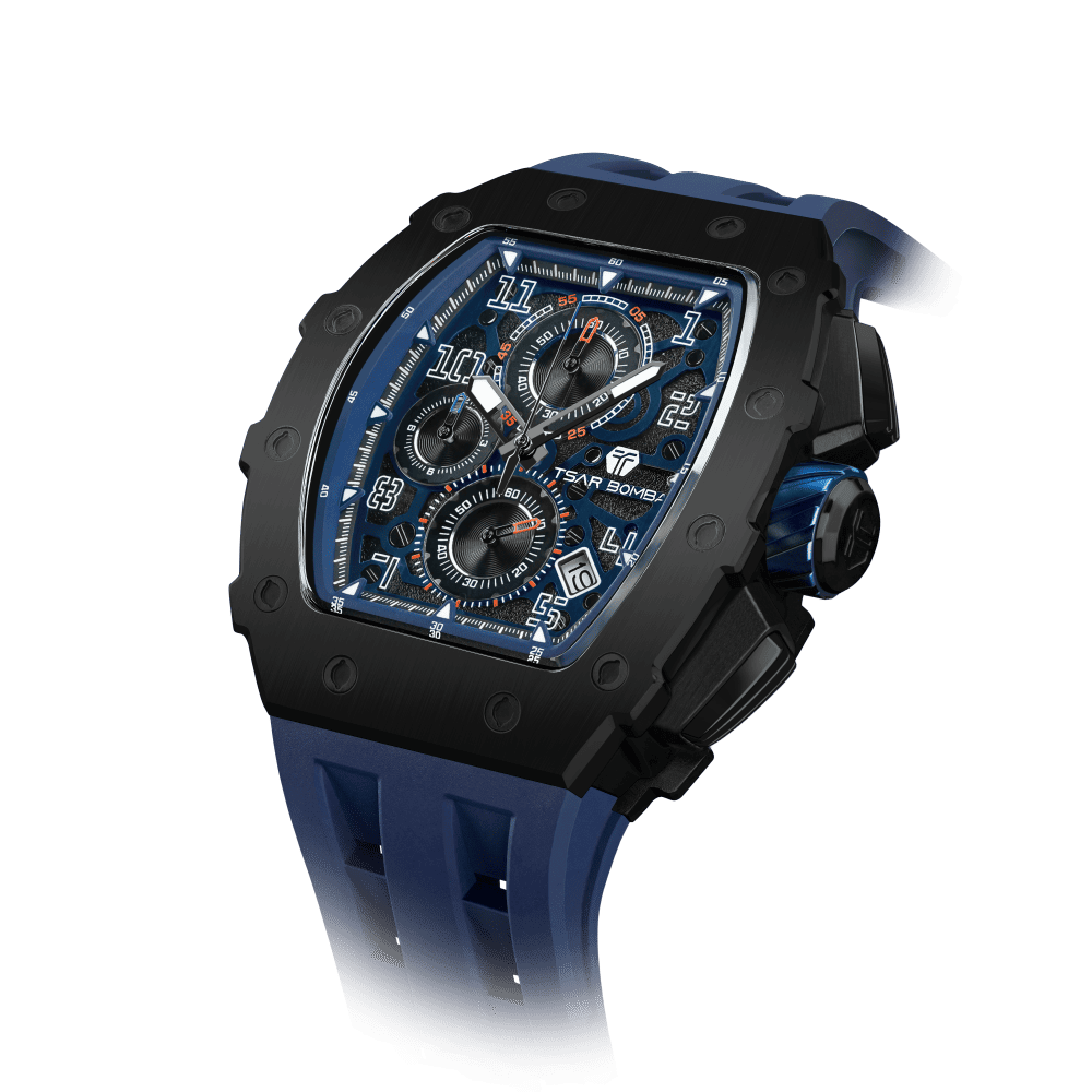 Tsar Bomba Elemental TB8204Q Quartz Watch Stainless Steel Case