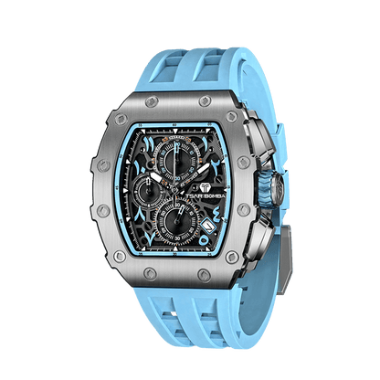 Tsarbomba Elemental TB8204Q Stainless Steel Quartz Chronograph Watch