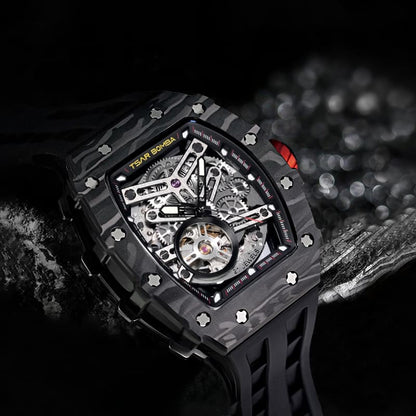 TSAR BOMBA TB8208CF Carbon Fiber Automatic Mechanical Watch