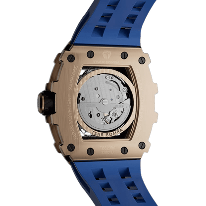 TSAR BOMBA Elemental-TB8206A Men's Tonneau Automatic Sport Watch