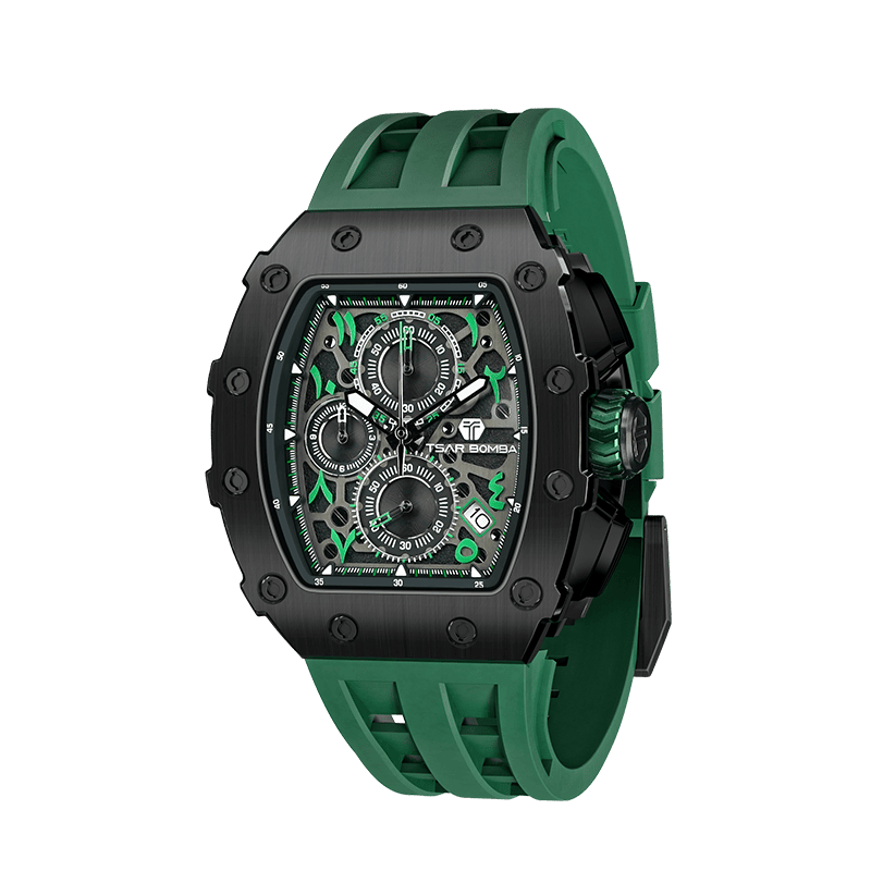 Tsarbomba Elemental TB8204Q Stainless Steel Quartz Chronograph Watch