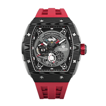 Tsarbomba Elemental TB8210CF Mechanical Carbon Fiber Watch