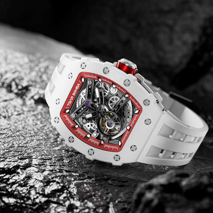 Tsarbomba Elemental TB8208C Men's Automatic Luxury Ceramic Wristwatch