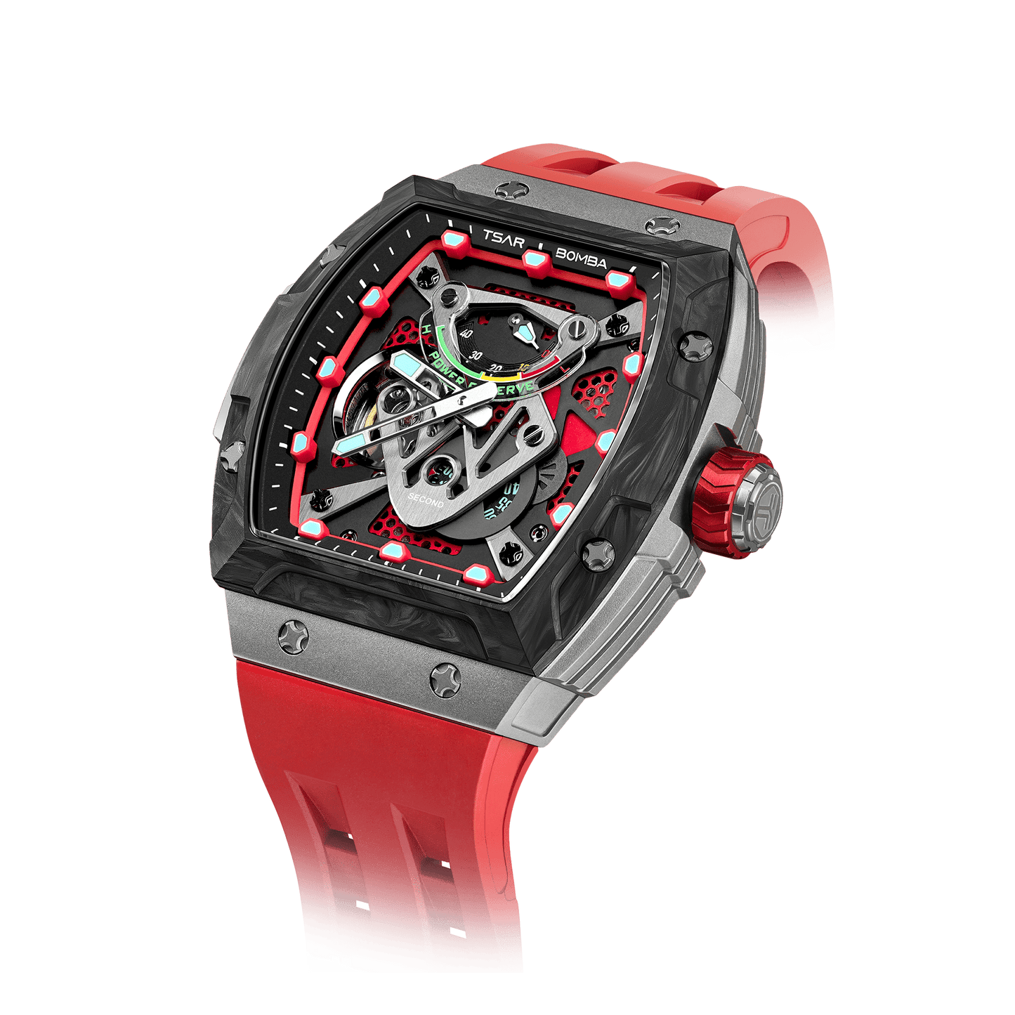 TSAR BOMBA Neutron TB8216 Automatic Watch Carbon Fiber