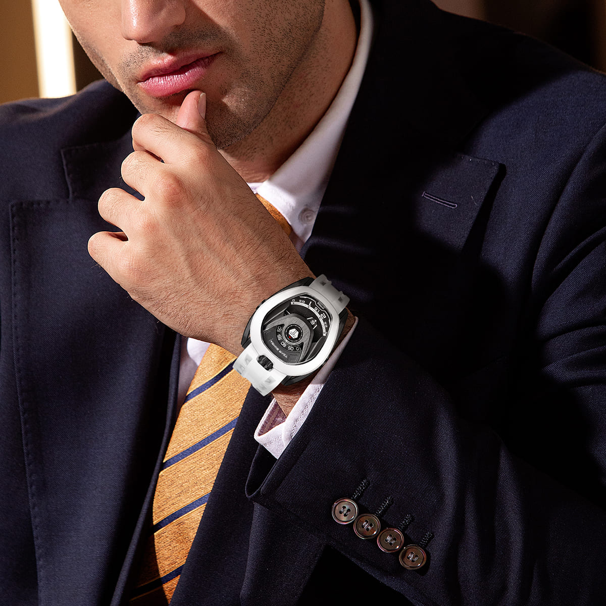 Tsarbomba Reactor TB8213 Automatic Mechanical Stainless Steel Watch