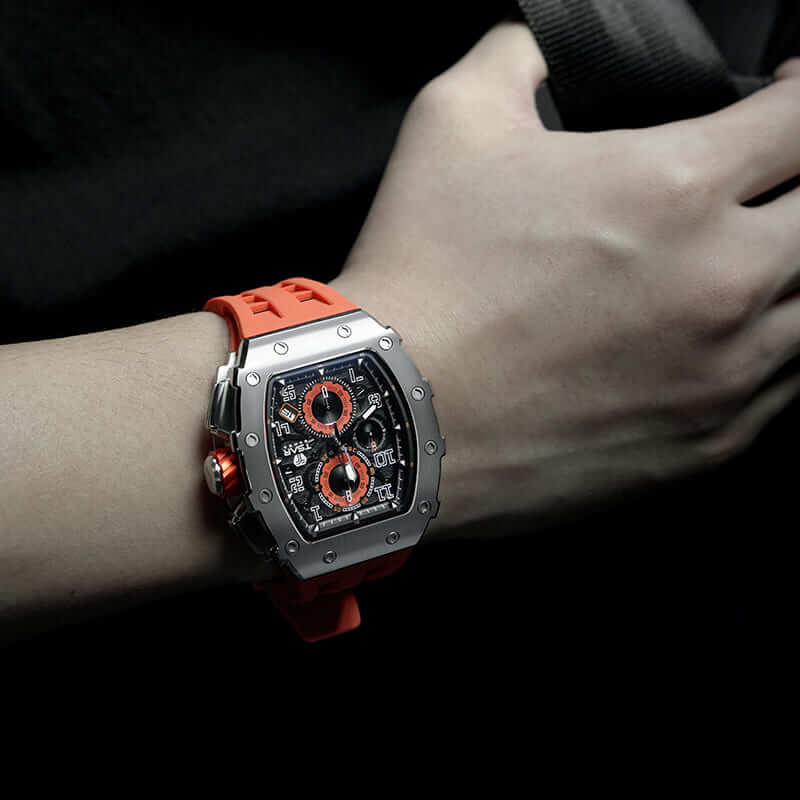 Tsar Bomba Elemental TB8204Q Quartz Watch Stainless Steel Case