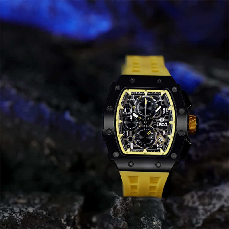 Tsar Bomba Elemental TB8204Q Quartz Watch Stainless Steel Case