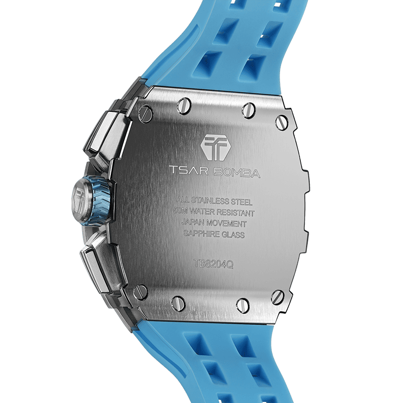 Tsarbomba Elemental TB8204Q Stainless Steel Quartz Chronograph Watch