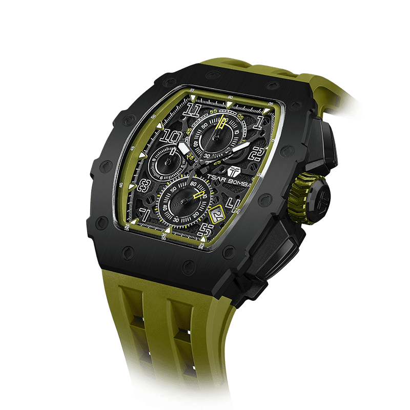Tsar Bomba Elemental TB8204Q Quartz Watch Stainless Steel Case
