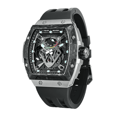 TSAR BOMBA Neutron TB8216 Automatic Watch Carbon Fiber