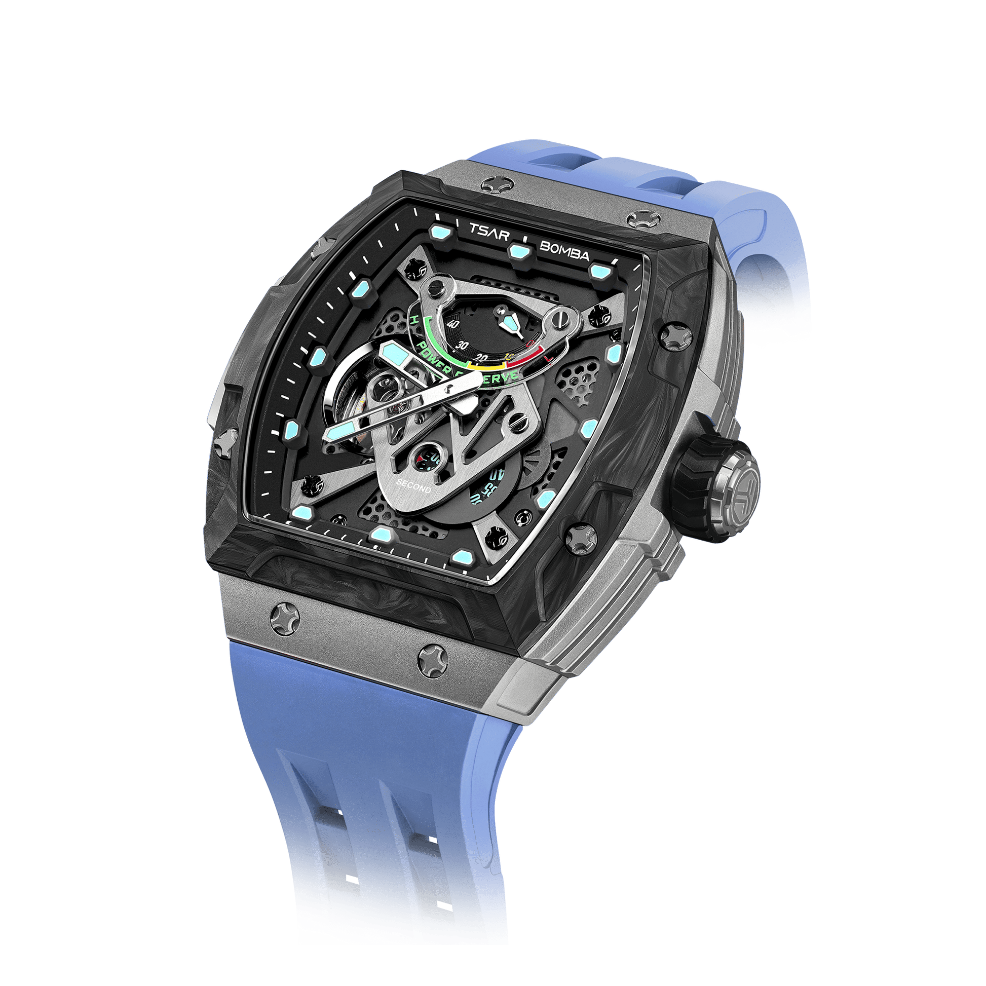 TSAR BOMBA Neutron TB8216 Automatic Watch Carbon Fiber