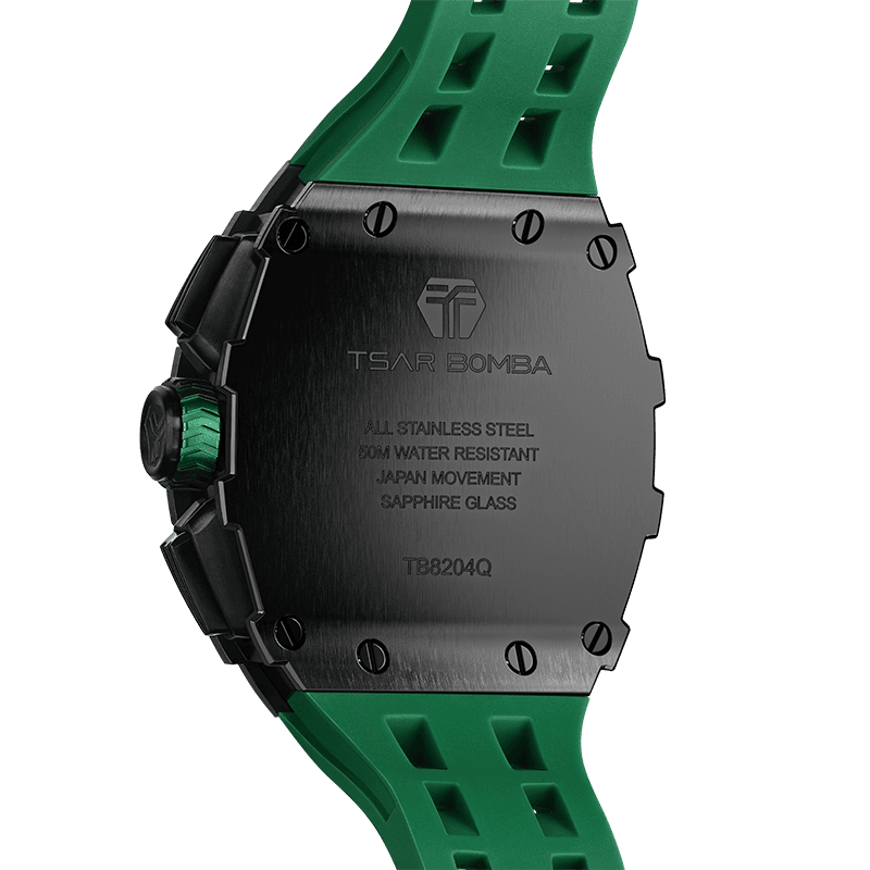 Tsarbomba Elemental TB8204Q Stainless Steel Quartz Chronograph Watch