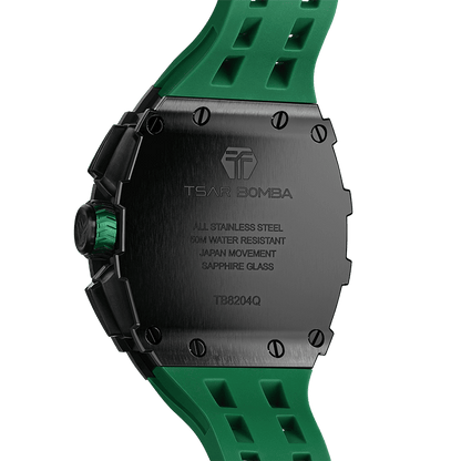 Tsarbomba Elemental TB8204Q Stainless Steel Quartz Chronograph Watch