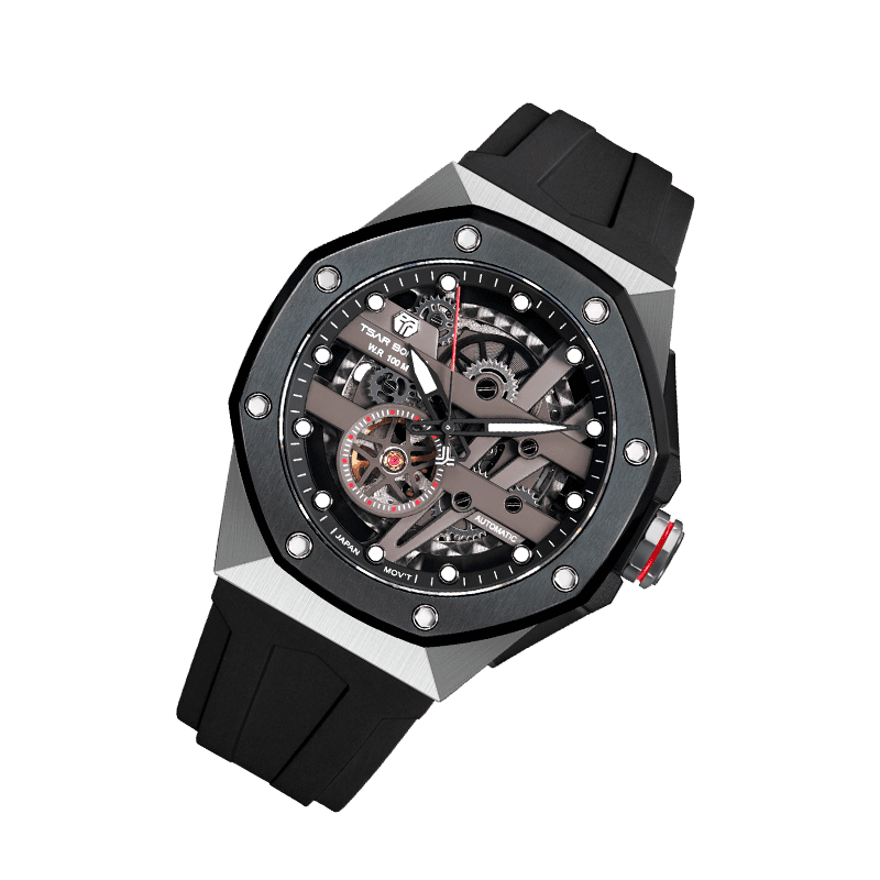 Tsarbomba TB8803A Automatic Skeleton Sports Watch