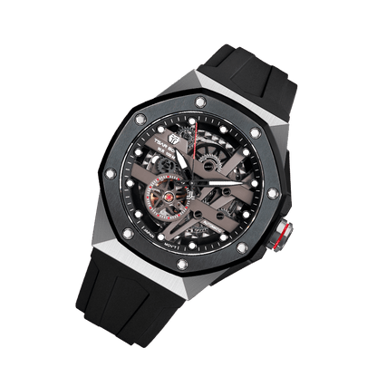 Tsarbomba TB8803A Automatic Skeleton Sports Watch