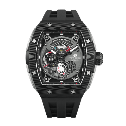 Tsarbomba Elemental TB8210CF Mechanical Carbon Fiber Watch