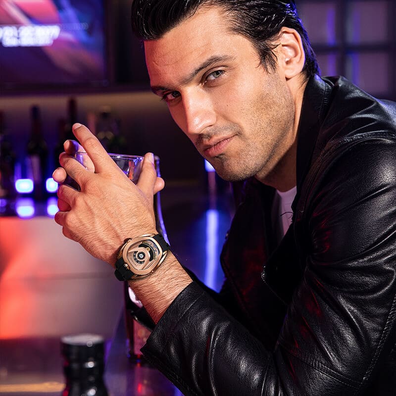 Tsarbomba Reactor TB8213 Automatic Mechanical Stainless Steel Watch