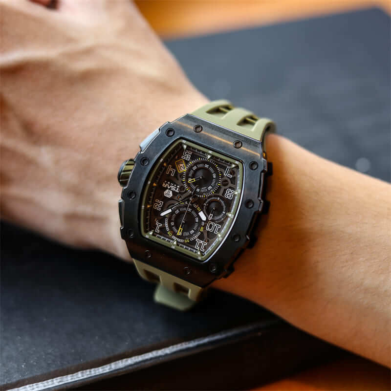 Tsar Bomba Elemental TB8204Q Quartz Watch Stainless Steel Case